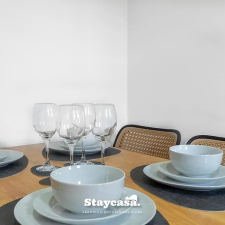 Casa Cove 2f Flat Free Parking - 5min To Hospital Apartamento *