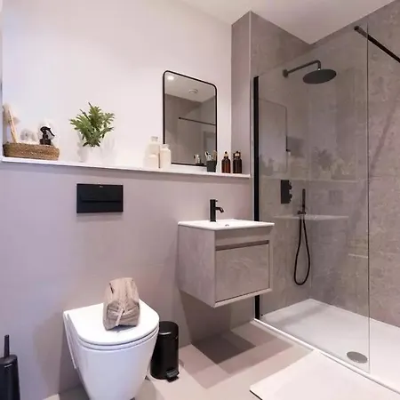 Apartmán 2 Bed Luxury Apartment, Parking, Gym, Concierge Manchester