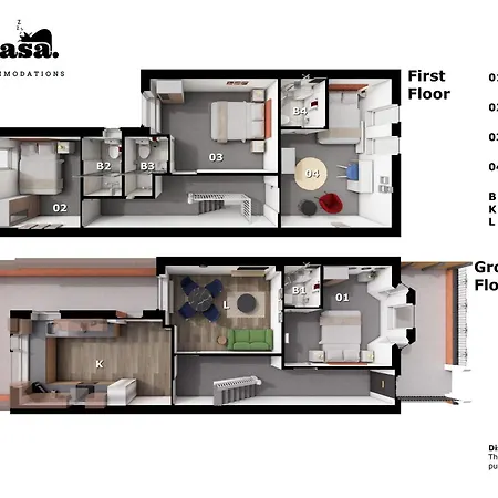Semesterbostad Ashfield Co-living - Private Self-cater *