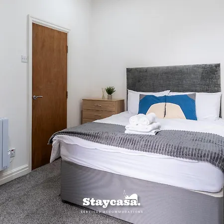 Appartement Casa Cove Gf Flat Free Parking - 5min To Hospital Manchester