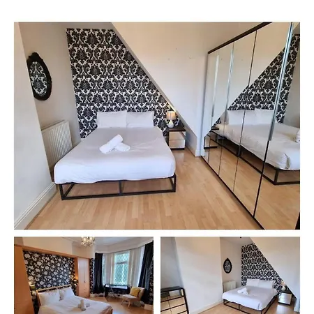 Near Mancity-center Sleeps11-4bigbedrooms,2xxl Lounges-2toillets-1xl Kitchen For Big Groups *