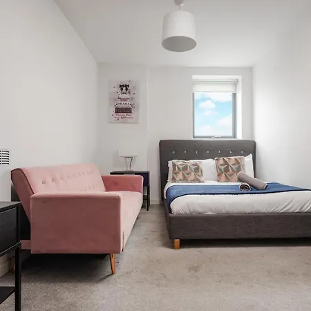 Apartmán Riverside Cc And Salford Quays Flat - Gym