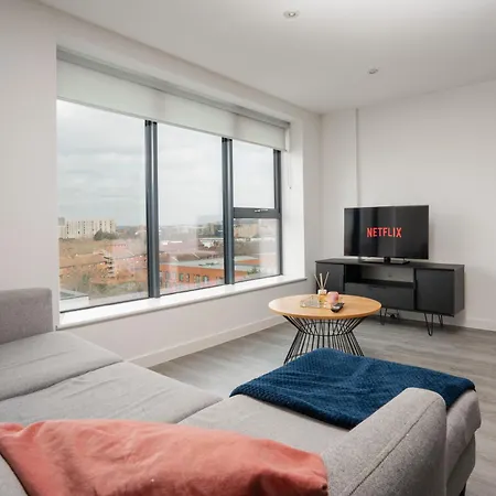 Apartment Riverside Cc And Salford Quays Flat - Gym *
