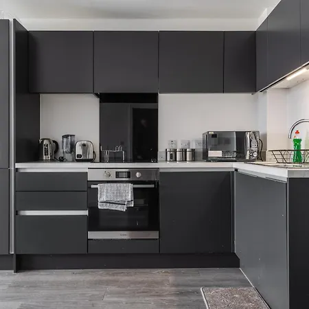 Apartment Riverside Cc And Salford Quays Flat - Gym Manchester