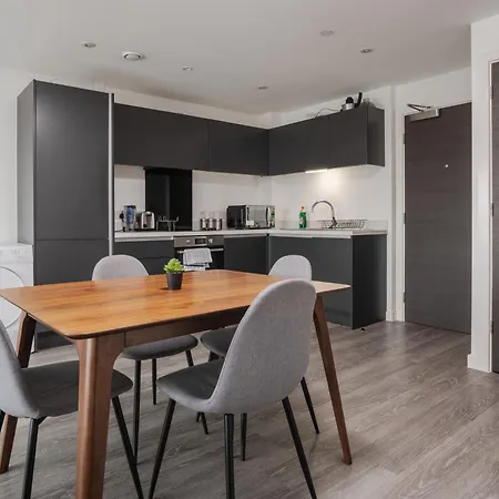 Apartment Riverside Cc And Salford Quays Flat - Gym Manchester