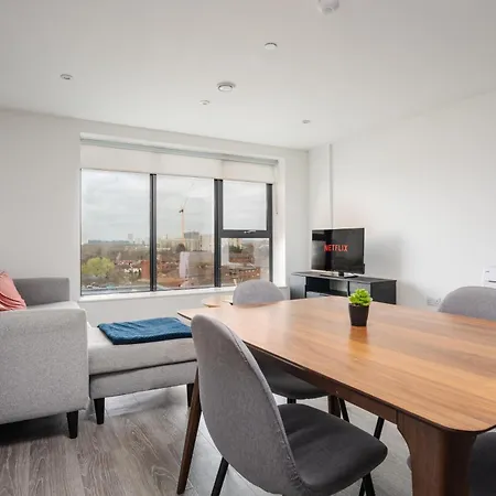 Apartment Riverside Cc And Salford Quays Flat - Gym Manchester