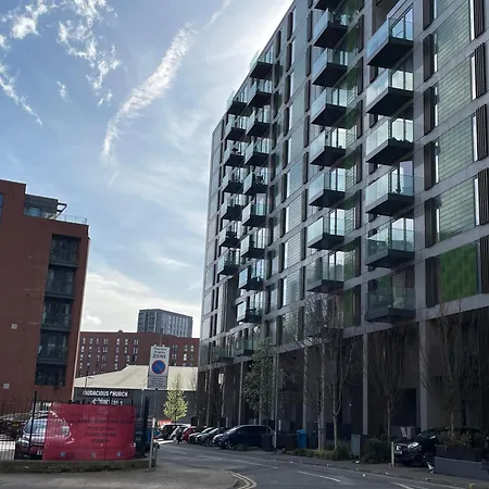 Spacious Homely Manchester City Stay Near Ao Arena And Shopping Centre With 500Mbps Internet & Netflix Lägenhet Manchester