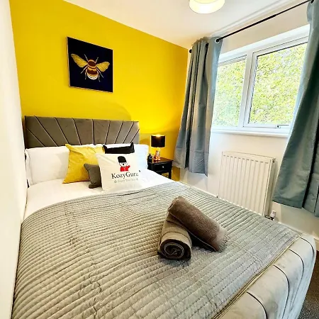 Apartamento Kozy Salford 4br 9ppl 5 Mins To Centre *