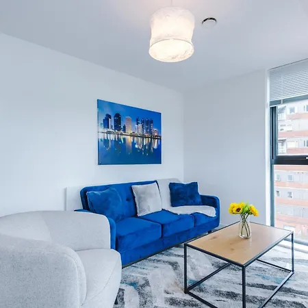 Apartamento Modern In Old Trafford, Balcony, Sleeps6 *