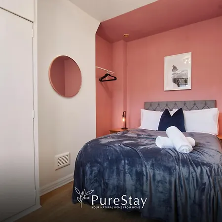 Vakantiehuis Big Contractor House With 6 Beds & Free Parking By Purestay - 7 Night Min!