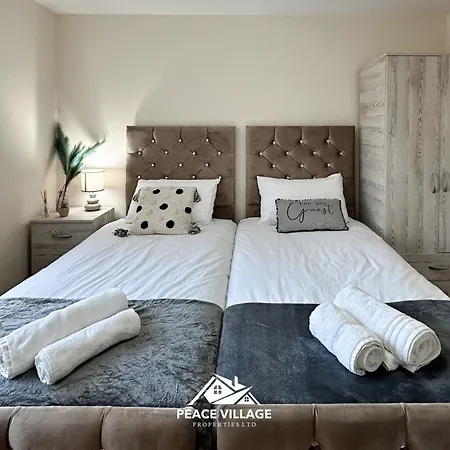 Сasa de vacaciones Gateway 5min To Centre W. Parking Mánchester