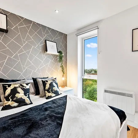 Stylish Penthouse - Parking- Gym Mánchester