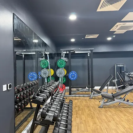 Luxepoint A Luxurious1-bed Flat With Gym And Cinema * Манчестер