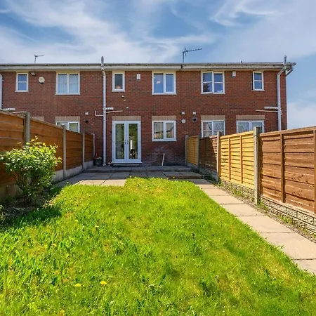 Stylish 3 Bedroom House Free Parking Hébergement de vacances *