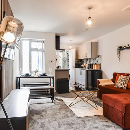 Apartment Stylish Flat Near Coop Arena & Etihad Stadium *