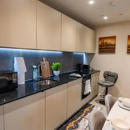 Mega5 Modern 2bedroom Luxury Deansgate-2baths, 2toilets, With Car Park Μάντσεστερ