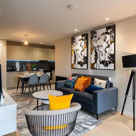 Mega5 Modern 2bedroom Luxury Deansgate-2baths, 2toilets, Free On Site Car Park