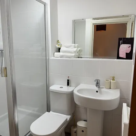 בית אירוח Cozy In A Shared Flat By Etihad And Coop Live Arena