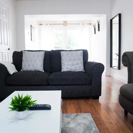 Spacious 3Bd Home, For Family And Groups, Nr Coop Live & Etihad, Free Parking Feriehus Manchester