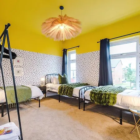 Trendy 3 Bedroom Pad Prázdninový dům Manchester