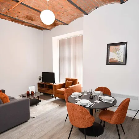 Daire Beautiful 2 Bed Near Etihad Manchester