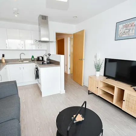 Apartmán Modern 1 Bed With Views In