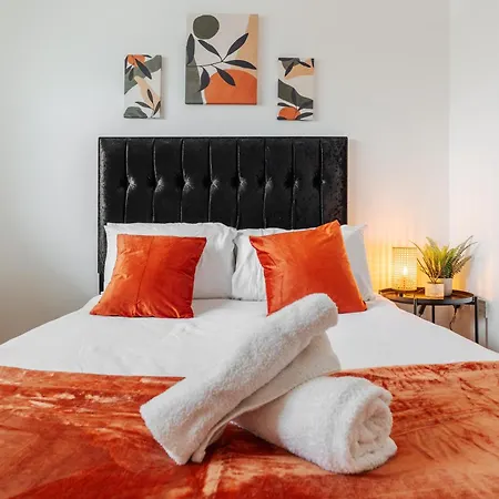 Apartament Stylish 2br Flat - Walk To Old Trafford - Free Parking Manchester