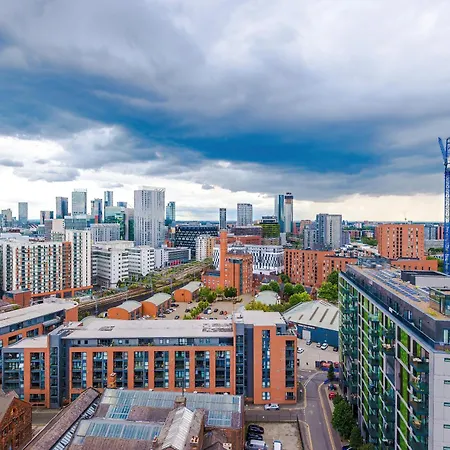 Duplex In Salford, 2br&2ba, Full Kitchen Lägenhet Manchester