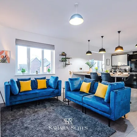 Monthly - Stylish 2bed - Etihad & Ao Arena Access - Parking Lejlighed