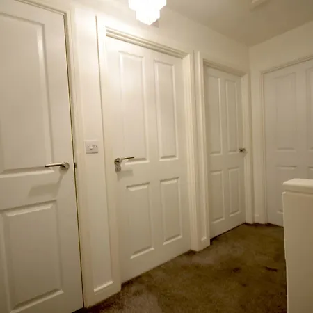 Ferienhaus Modern 3br With Garden And Parking Mcr *