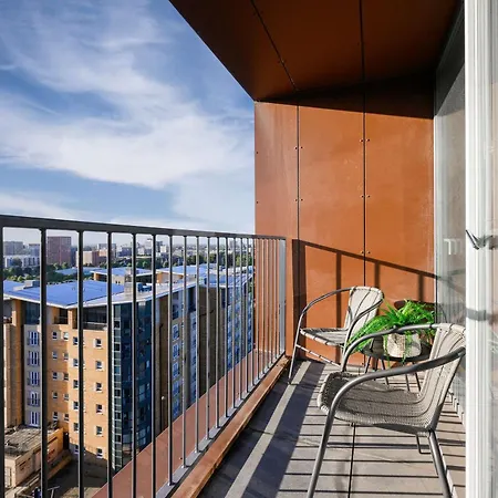 Daire 2 Bed Flat Stunning Views Near Centre Manchester