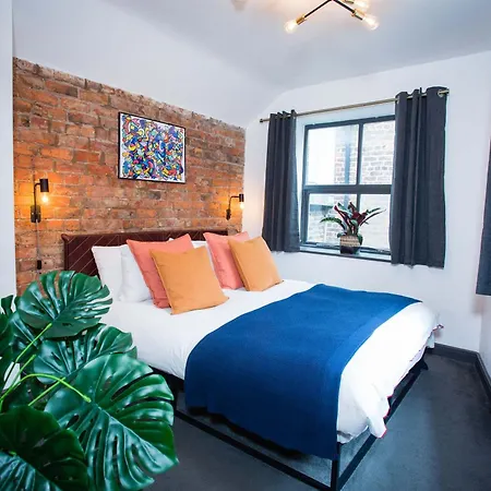 Apartament Luxury 2 Bedroom In Northern Quarter Manchester