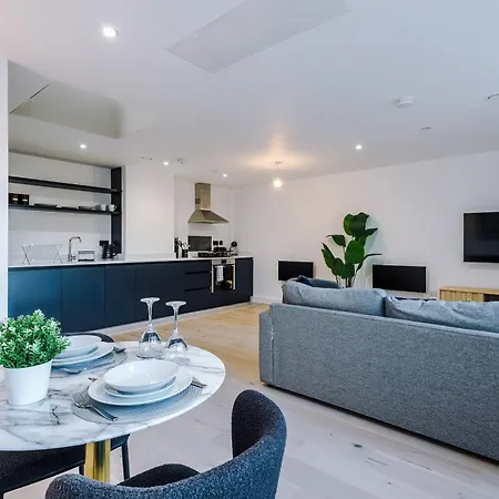 Appartement Stylish 1bed Fast Wi-fi Easy Access To *