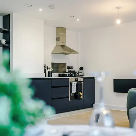 Appartement Stylish 1bed Fast Wi-fi Easy Access To Manchester