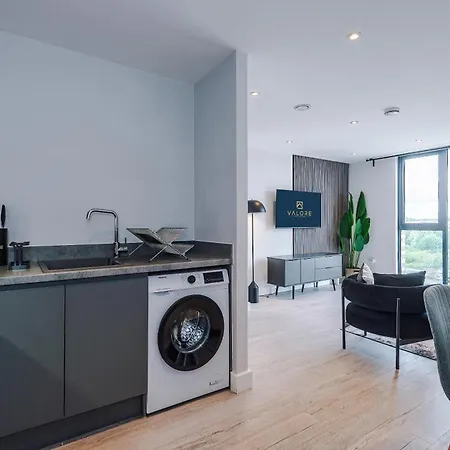 Luxury 1br Self Check-in 10mins To Centre Lejlighed Manchester