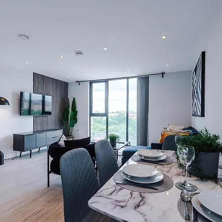 Apartment Luxury 1br Self Check-in 10mins To Centre