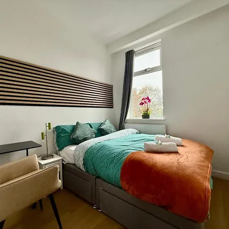 דירה Cityside Walk To Etihad Stadium Sleeps 5 מנצ'סטר