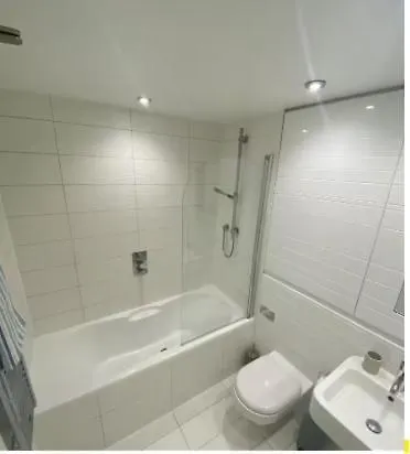 Modern Double Quarto em Acomodações Particulares