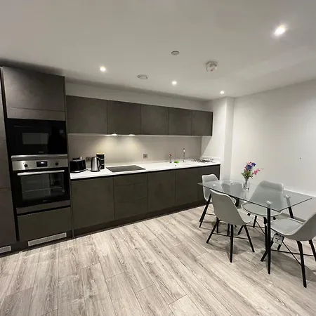 Luxe Penthouse 2 Bed Deansgate マンチェスター