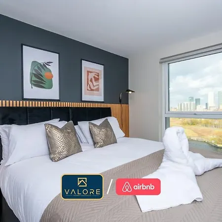 公寓 Luxury Waterfront 2br - Free Gym Access & Parking 曼彻斯特