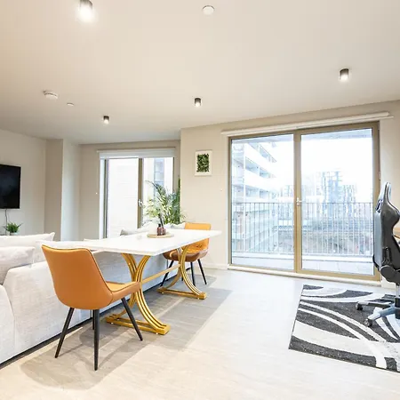 Apartmán Chic 2bed Near Castlefield Canals-4min To Station