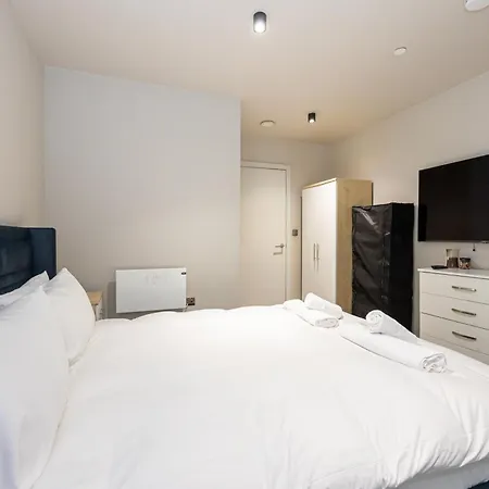 Chic 2bed Near Castlefield Canals-4min To Station Apartmán