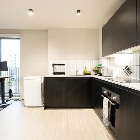 Apartmán Chic 2bed Near Castlefield Canals-4min To Station