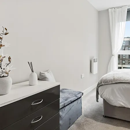 Lux 2bd, Free Parking & Wifi, Near Mcr Center And Media * Manchester