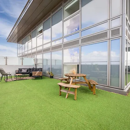 Apartament Penthouse Skyline - 2br, Massive Terrace Retreat Manchester