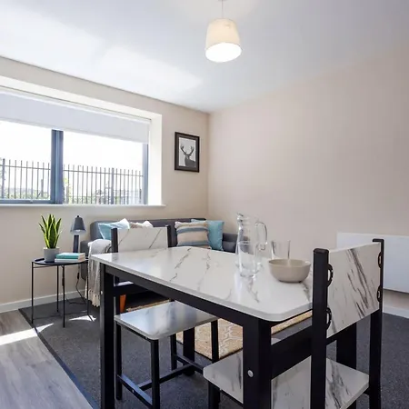 Modern 1 Bed W Fast Broadband 아파트 맨체스터