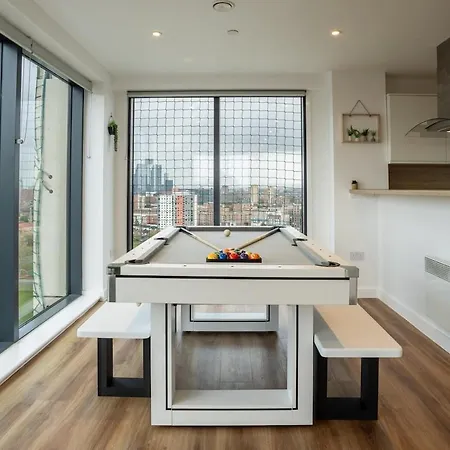 Apartmán Manchestercentral, Salfordquays, Skyline, Gym