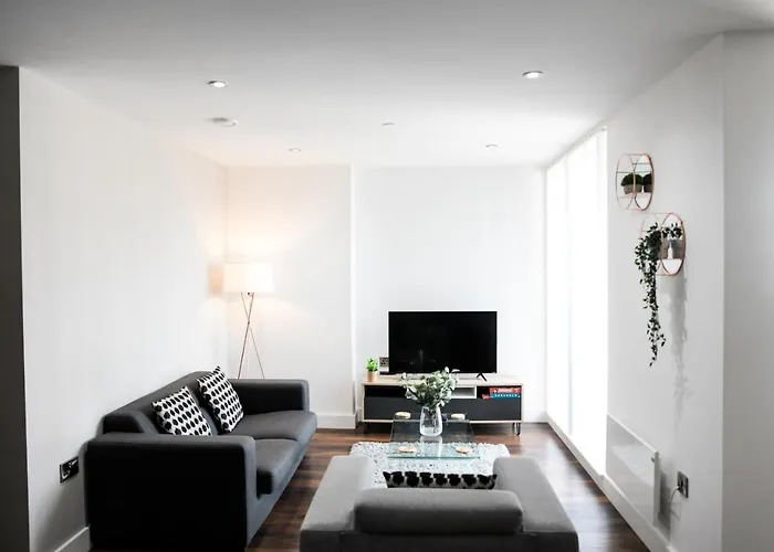 Apartament Onpoint - Spacious 2 Bedroom Apt - City Centre With Balcony Manchester