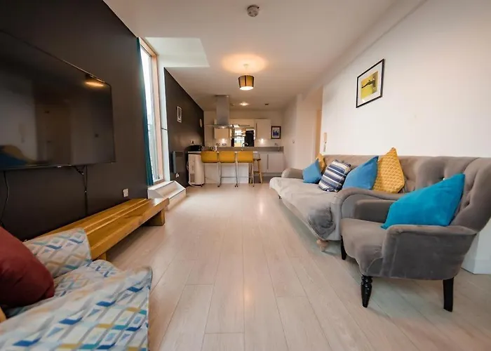 City Centre Modern 3bed 2bath Penthouse Northern Quarter, Sleeps 10 Apartmán *
