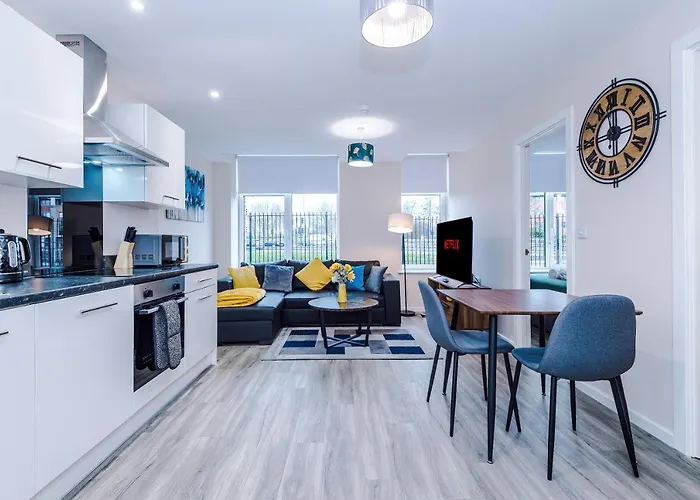 Apartamento Weelky And Monthly Bookings At Cassia Unit - Telly Homes Ltd -brand New 1 Bedroom Salford,